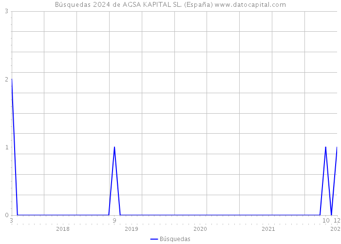 Búsquedas 2024 de AGSA KAPITAL SL. (España) 