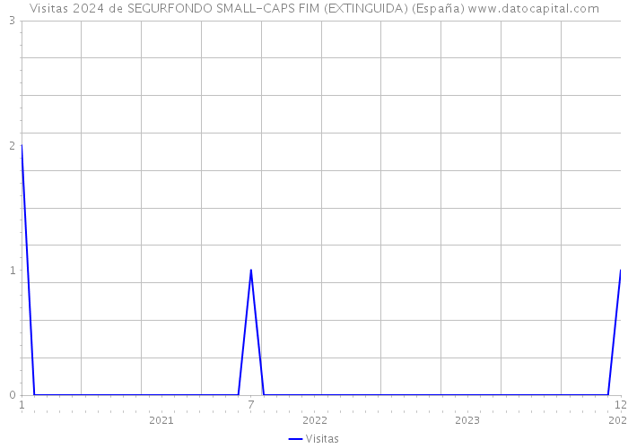 Visitas 2024 de SEGURFONDO SMALL-CAPS FIM (EXTINGUIDA) (España) 