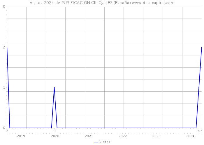 Visitas 2024 de PURIFICACION GIL QUILES (España) 