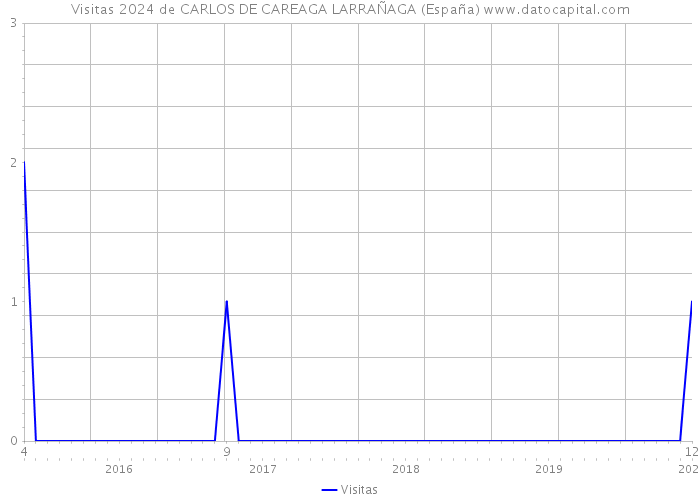 Visitas 2024 de CARLOS DE CAREAGA LARRAÑAGA (España) 
