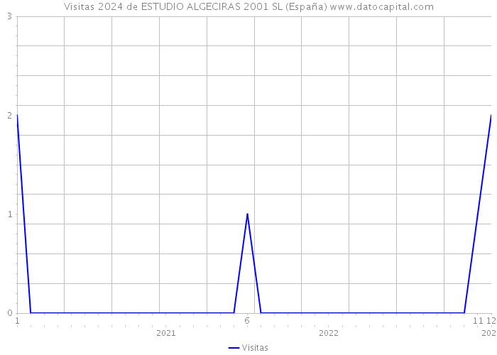 Visitas 2024 de ESTUDIO ALGECIRAS 2001 SL (España) 