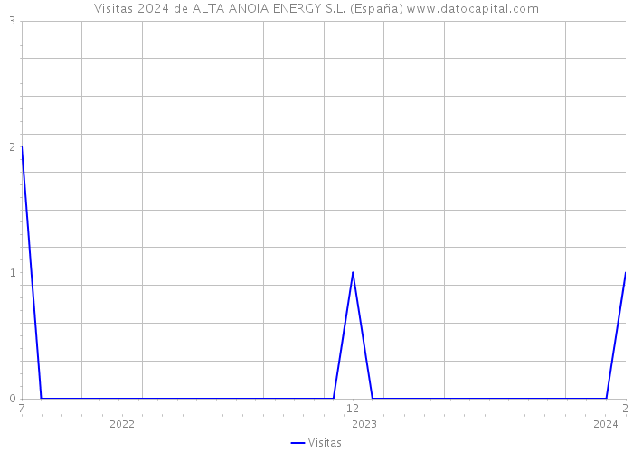 Visitas 2024 de ALTA ANOIA ENERGY S.L. (España) 