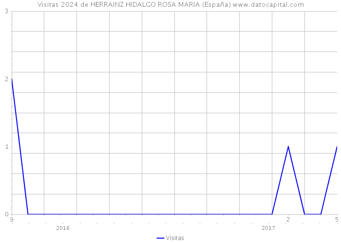 Visitas 2024 de HERRAINZ HIDALGO ROSA MARIA (España) 