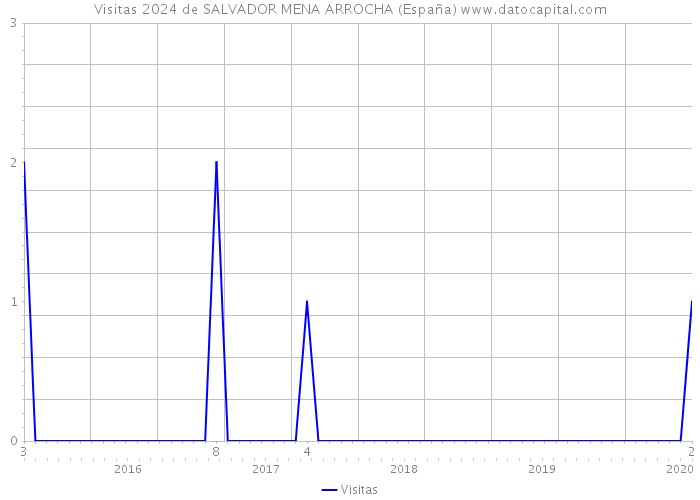 Visitas 2024 de SALVADOR MENA ARROCHA (España) 