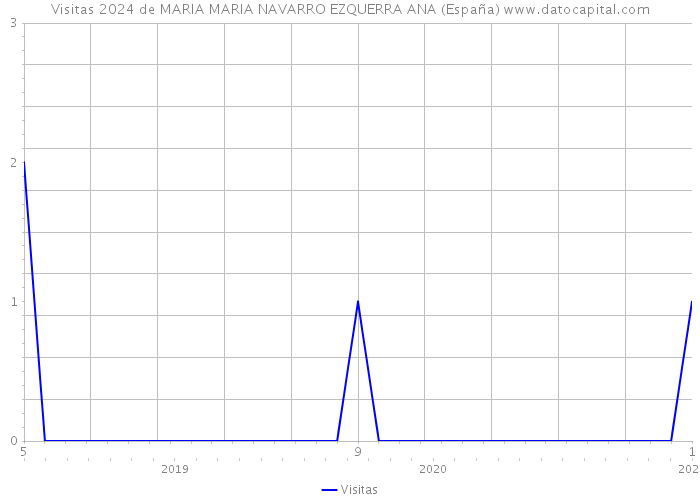 Visitas 2024 de MARIA MARIA NAVARRO EZQUERRA ANA (España) 