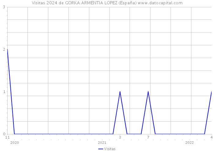 Visitas 2024 de GORKA ARMENTIA LOPEZ (España) 
