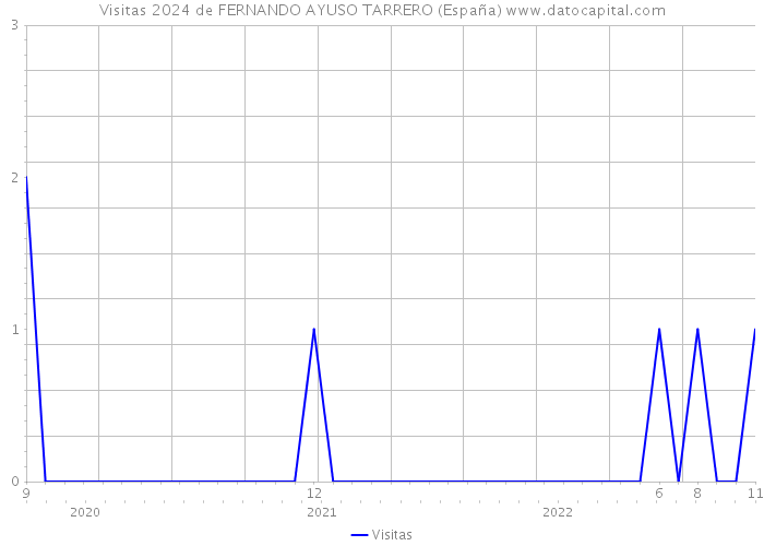 Visitas 2024 de FERNANDO AYUSO TARRERO (España) 