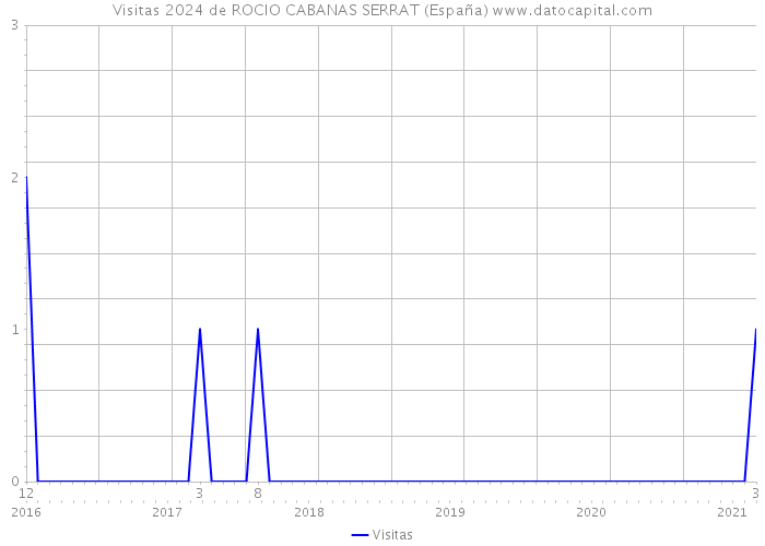 Visitas 2024 de ROCIO CABANAS SERRAT (España) 