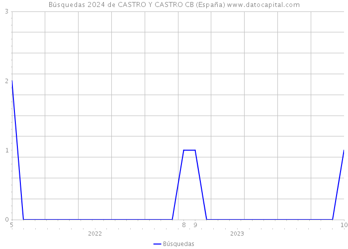 Búsquedas 2024 de CASTRO Y CASTRO CB (España) 