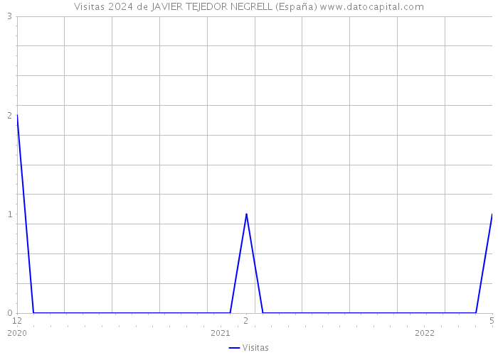 Visitas 2024 de JAVIER TEJEDOR NEGRELL (España) 