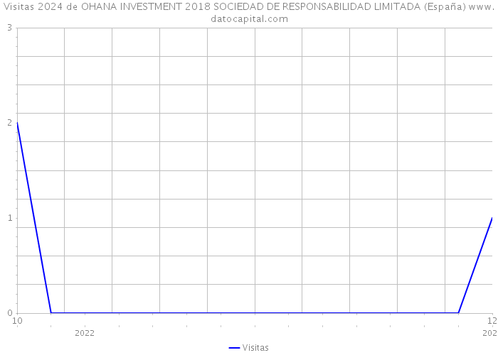 Visitas 2024 de OHANA INVESTMENT 2018 SOCIEDAD DE RESPONSABILIDAD LIMITADA (España) 