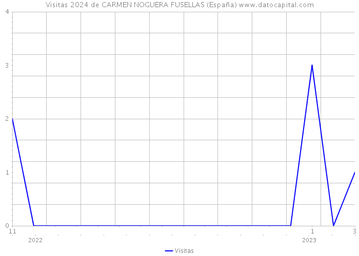 Visitas 2024 de CARMEN NOGUERA FUSELLAS (España) 