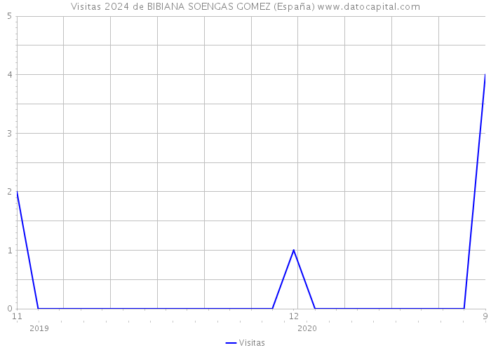 Visitas 2024 de BIBIANA SOENGAS GOMEZ (España) 