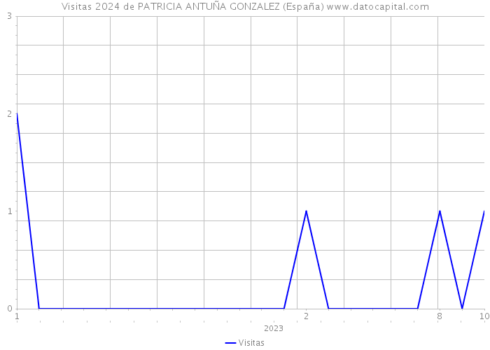 Visitas 2024 de PATRICIA ANTUÑA GONZALEZ (España) 