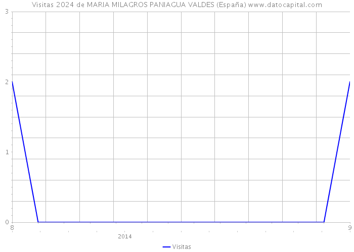 Visitas 2024 de MARIA MILAGROS PANIAGUA VALDES (España) 