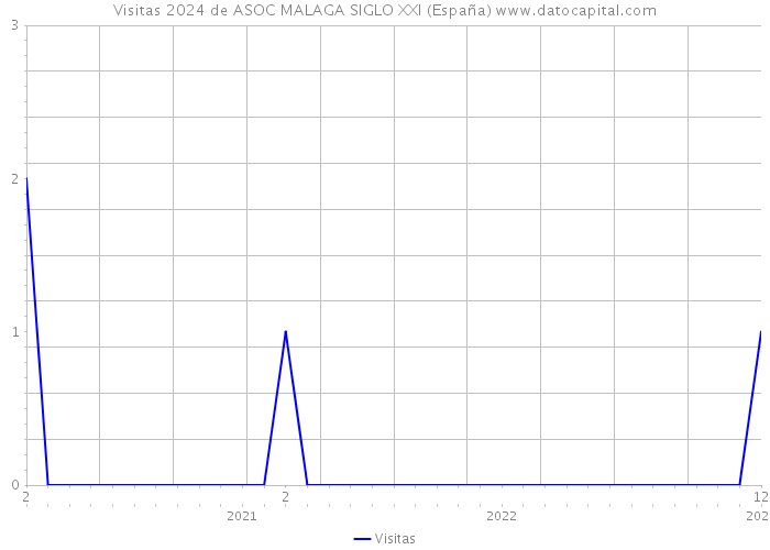 Visitas 2024 de ASOC MALAGA SIGLO XXI (España) 