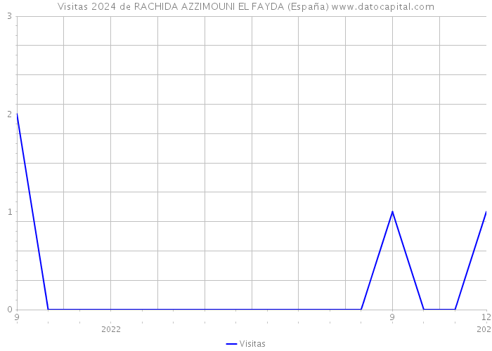 Visitas 2024 de RACHIDA AZZIMOUNI EL FAYDA (España) 