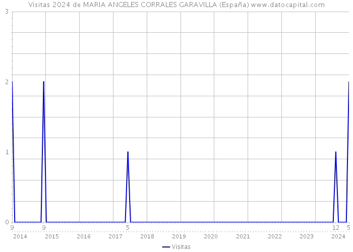 Visitas 2024 de MARIA ANGELES CORRALES GARAVILLA (España) 