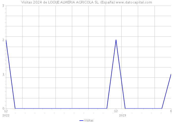 Visitas 2024 de LOOIJE ALMERIA AGRICOLA SL. (España) 