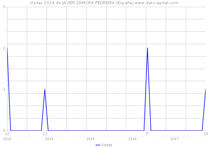 Visitas 2024 de JAVIER ZAMORA PEDREIRA (España) 