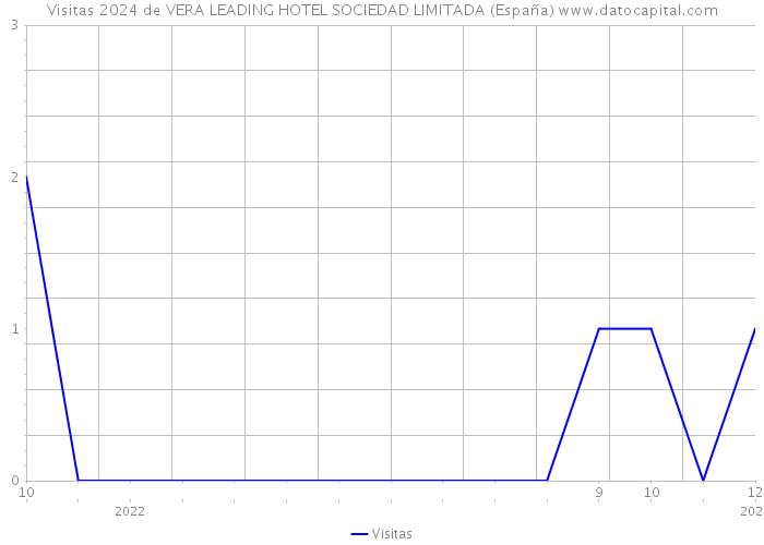 Visitas 2024 de VERA LEADING HOTEL SOCIEDAD LIMITADA (España) 