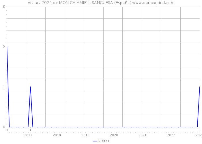 Visitas 2024 de MONICA AMIELL SANGUESA (España) 