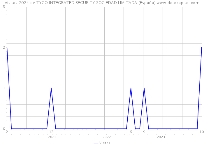 Visitas 2024 de TYCO INTEGRATED SECURITY SOCIEDAD LIMITADA (España) 