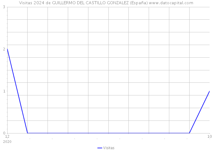 Visitas 2024 de GUILLERMO DEL CASTILLO GONZALEZ (España) 