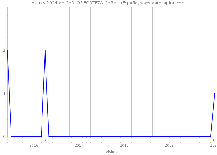 Visitas 2024 de CARLOS FORTEZA GARAU (España) 