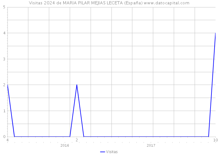 Visitas 2024 de MARIA PILAR MEJIAS LECETA (España) 