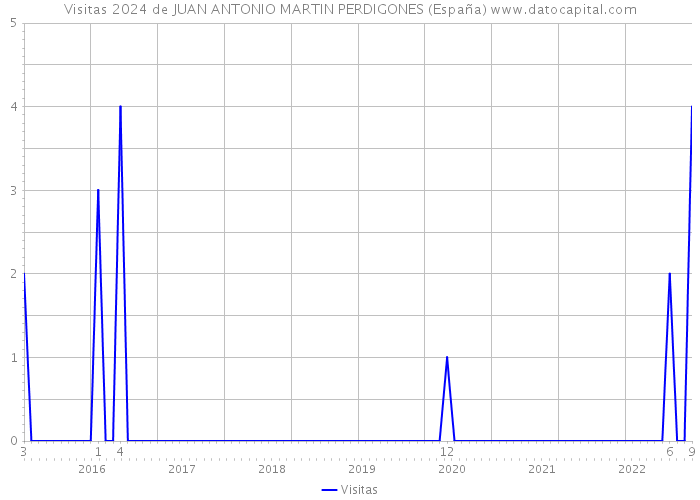 Visitas 2024 de JUAN ANTONIO MARTIN PERDIGONES (España) 