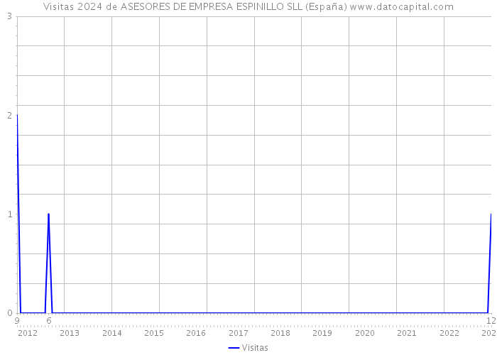 Visitas 2024 de ASESORES DE EMPRESA ESPINILLO SLL (España) 
