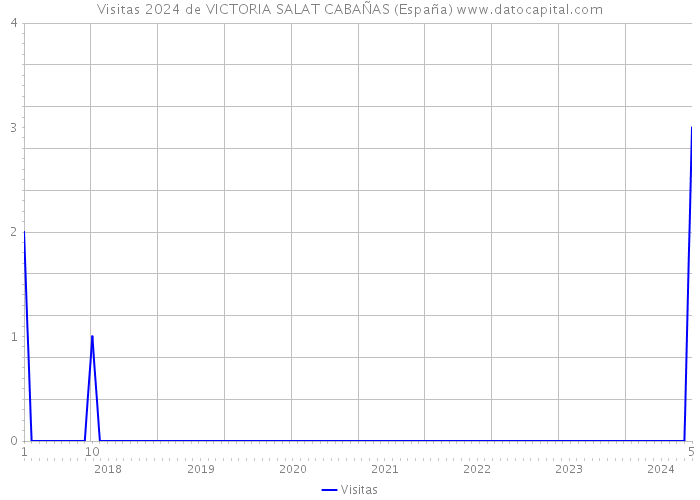 Visitas 2024 de VICTORIA SALAT CABAÑAS (España) 