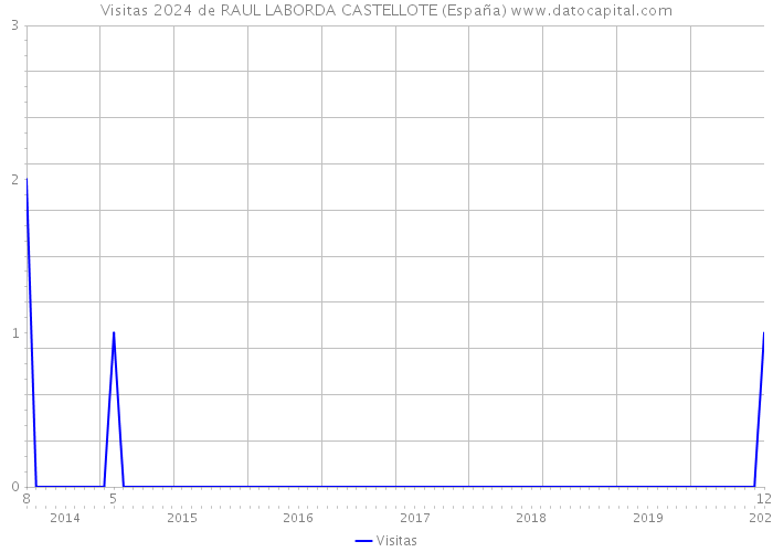Visitas 2024 de RAUL LABORDA CASTELLOTE (España) 