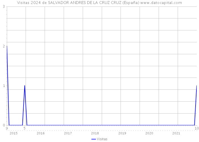 Visitas 2024 de SALVADOR ANDRES DE LA CRUZ CRUZ (España) 