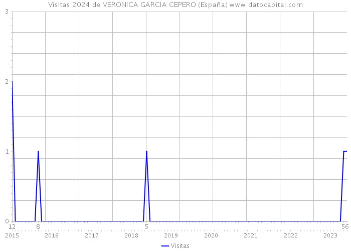Visitas 2024 de VERONICA GARCIA CEPERO (España) 