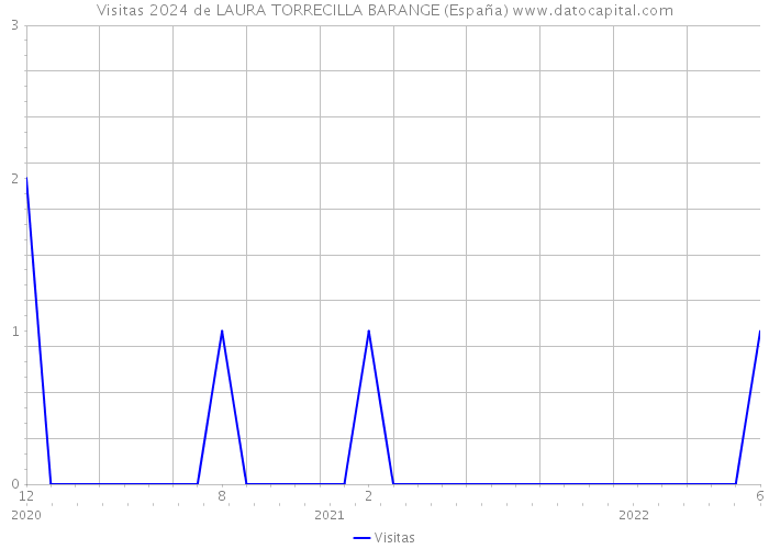 Visitas 2024 de LAURA TORRECILLA BARANGE (España) 