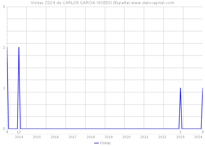 Visitas 2024 de CARLOS GARCIA VICEDO (España) 