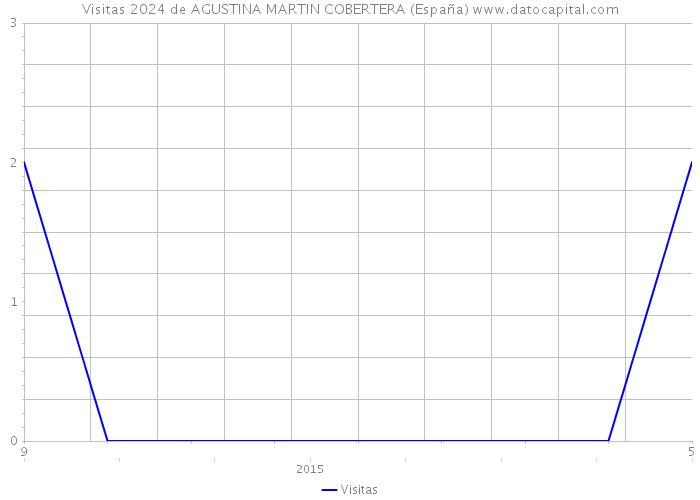 Visitas 2024 de AGUSTINA MARTIN COBERTERA (España) 