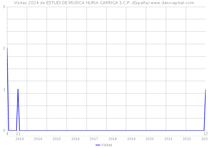 Visitas 2024 de ESTUDI DE MUSICA NURIA GARRIGA S.C.P. (España) 