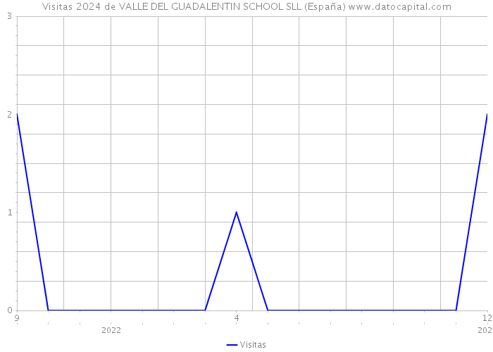 Visitas 2024 de VALLE DEL GUADALENTIN SCHOOL SLL (España) 