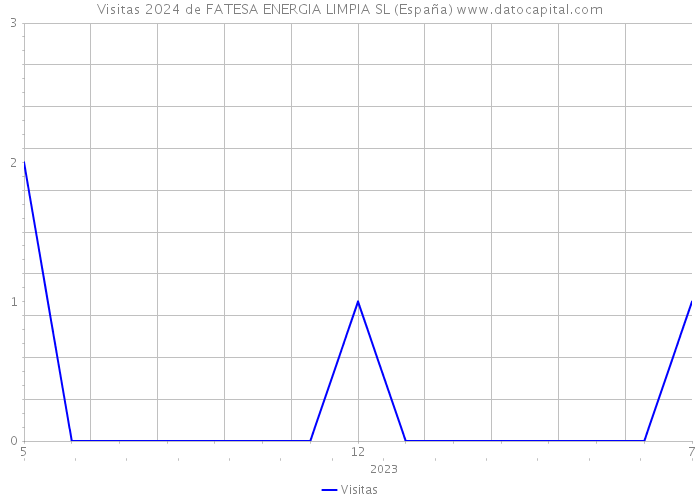 Visitas 2024 de FATESA ENERGIA LIMPIA SL (España) 