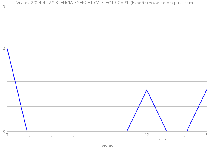 Visitas 2024 de ASISTENCIA ENERGETICA ELECTRICA SL (España) 