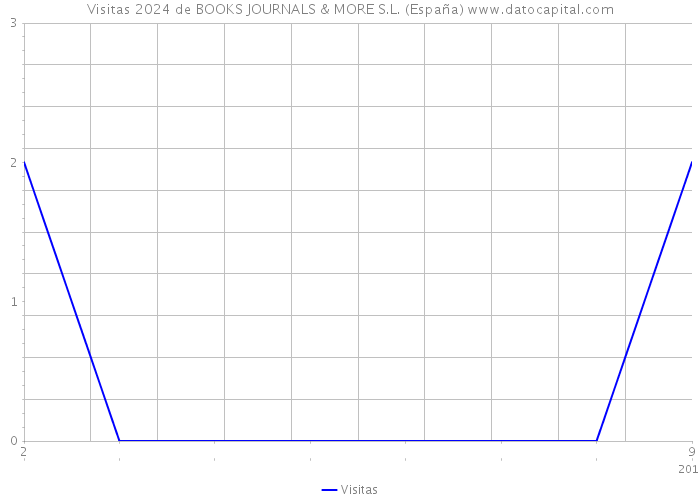 Visitas 2024 de BOOKS JOURNALS & MORE S.L. (España) 