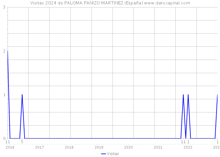 Visitas 2024 de PALOMA PANIZO MARTINEZ (España) 
