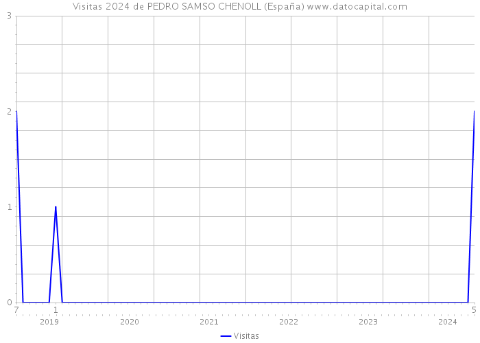 Visitas 2024 de PEDRO SAMSO CHENOLL (España) 