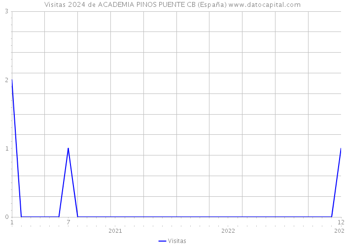 Visitas 2024 de ACADEMIA PINOS PUENTE CB (España) 
