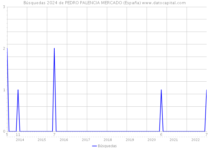 Búsquedas 2024 de PEDRO PALENCIA MERCADO (España) 