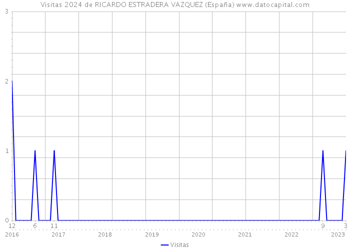 Visitas 2024 de RICARDO ESTRADERA VAZQUEZ (España) 