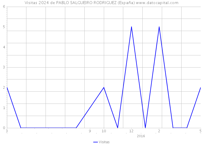 Visitas 2024 de PABLO SALGUEIRO RODRIGUEZ (España) 